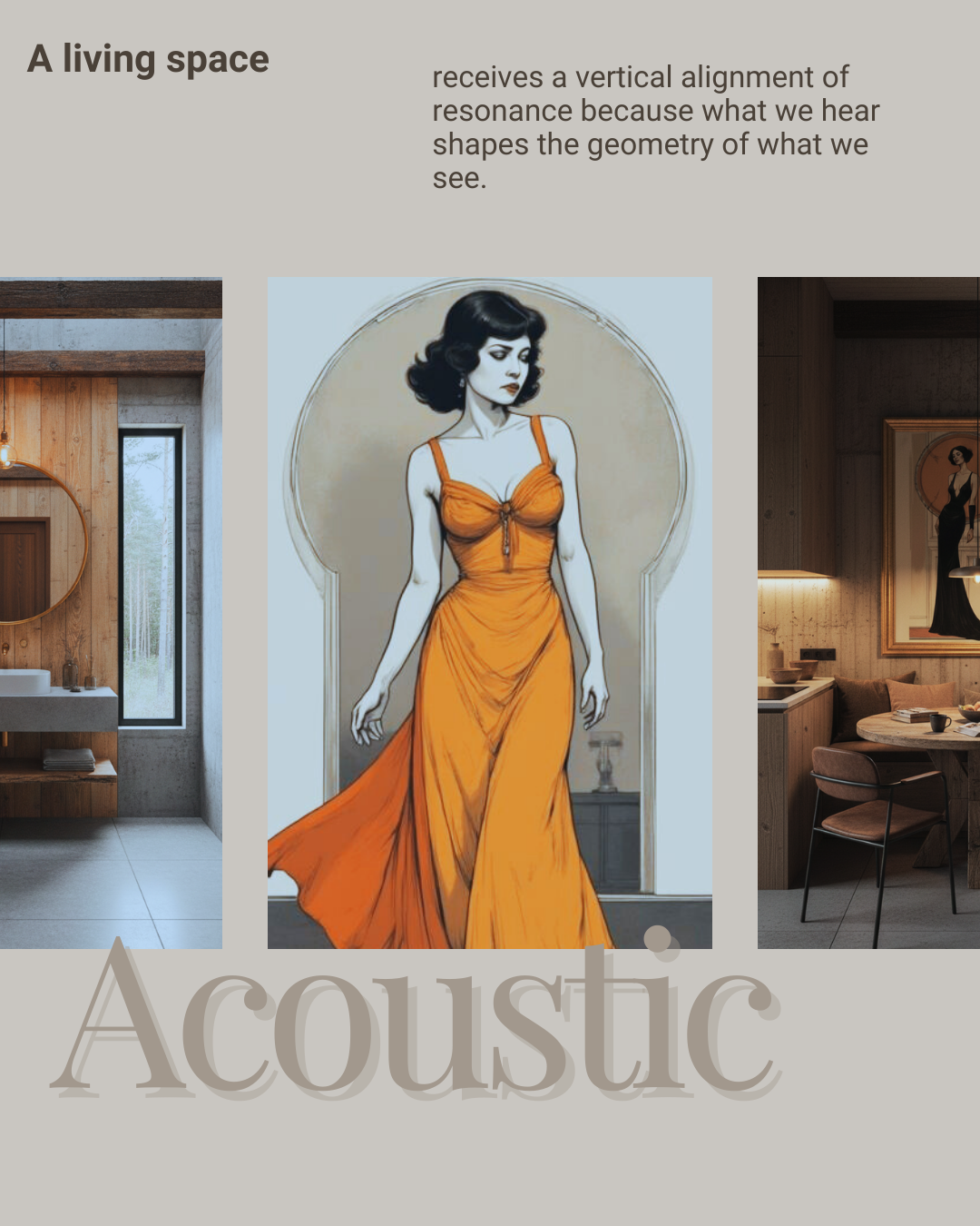 Bespoke Audioware, Sound Architecture, Brutalist Design, Minimalist Interior Design, Spatial Resonance, Architectural Digest Style, Luxury Home Soundscape, Site-Specific Installation, Solo Cello Performance, Neo-Brutalism, High-End Residential Design, Sonic Monograph 